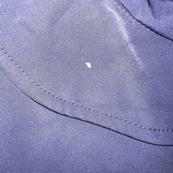 LL Bean Ladies Dark Blue Fleece Lined Jacket Size Large - Picture 3 of 7